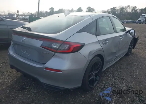 2025 Honda Civic Sedan Sport z USA, uszkodzony, nr VIN 19XFL2H8XSE024002